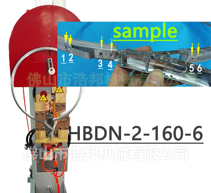 3/桶箍扳手6點平面溶接機HBDN-2-160-6