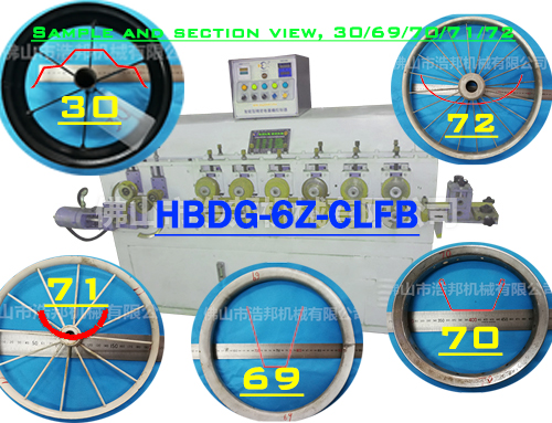 C38/鐵板車輪箍機6軸箍機型HBDG-6Z-CLFB